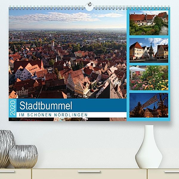 Stadtbummel im schönen Nördlingen (Premium-Kalender 2020 DIN A2 quer), Martina Cross