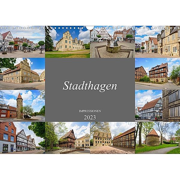 Stadthagen Impressionen (Wandkalender 2023 DIN A3 quer), Dirk Meutzner