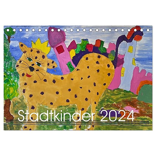 Stadtkinder 2024 (Tischkalender 2024 DIN A5 quer), CALVENDO Monatskalender, Susanne Nocke