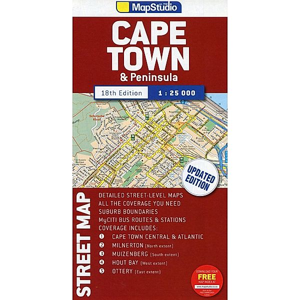 Stadtplan Cape Town