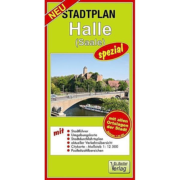 Stadtplan Halle (Saale) - spezial