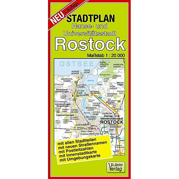 Stadtplan Hanse- und Universitätsstadt Rostock