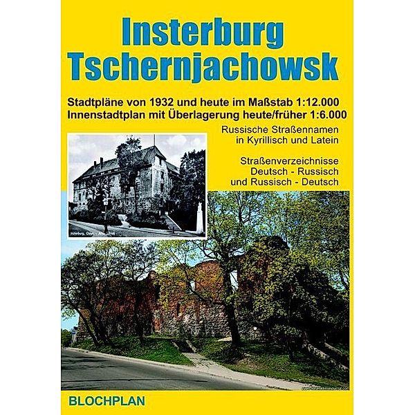 Stadtplan Insterburg / Tschernjachowsk, Dirk Bloch