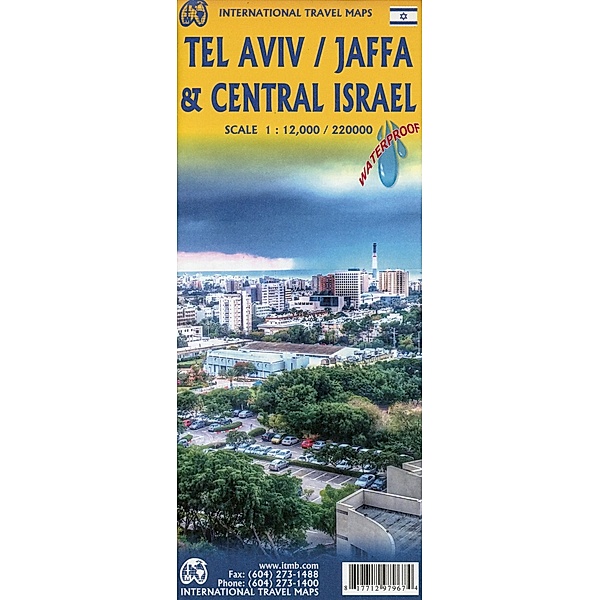 Stadtplan Tel Aviv / Central Israel