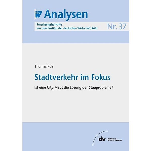 Stadtverkehr im Fokus, Thomas Puls