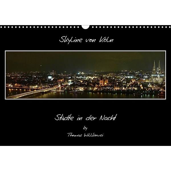 Städte in der Nacht (Posterbuch DIN A3 quer), Thomas Willkowei