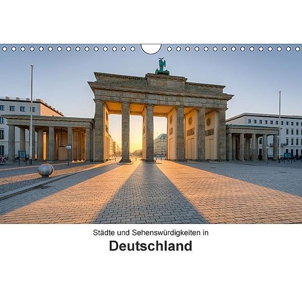 Städte und Sehenswürdigkeiten in Deutschland (Wandkalender 2017 DIN A4 quer), Michael Valjak