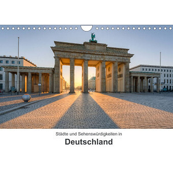 Städte und Sehenswürdigkeiten in Deutschland (Wandkalender 2022 DIN A4 quer), Michael Valjak