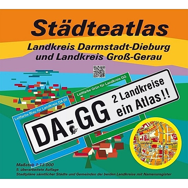 Städteatlas Landkreis Darmstadt-Dieburg und Landkreis Groß-Gerau, Michael Messer