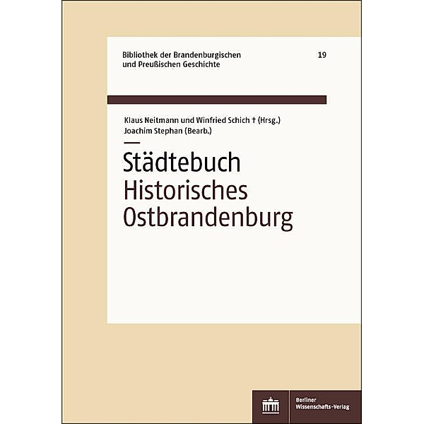 Städtebuch Historisches Ostbrandenburg, Joachim Stephan