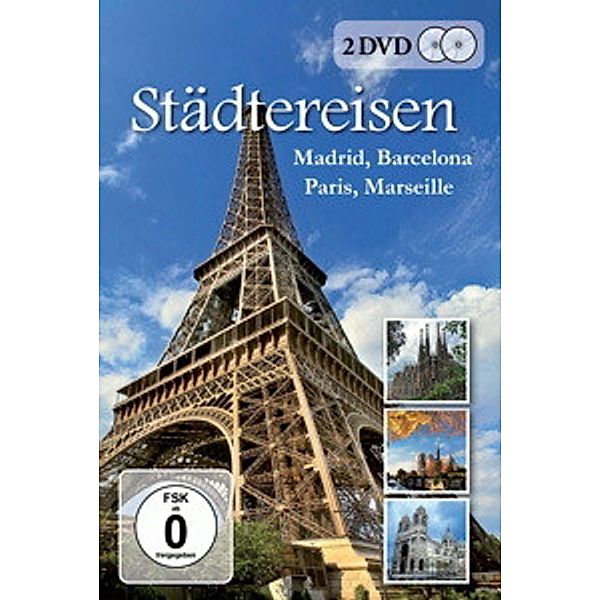 Städtereisen - Madrid, Barcelona, Paris, Marseille, Diverse Interpreten