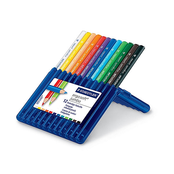 Staedtler ergo soft jumbo Farbstifte Box mit 12 Farben