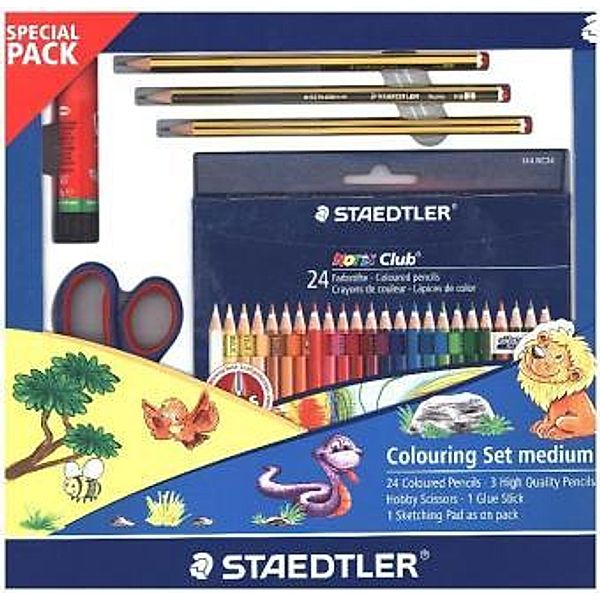 Staedtler - Reisemalset medium mit Pritt-Klebestift