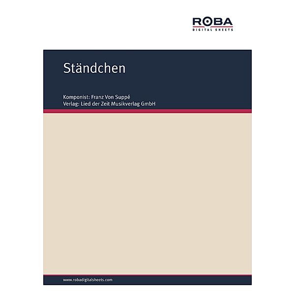 Ständchen, Franz Von Suppé, Richard Genée, F. Zell