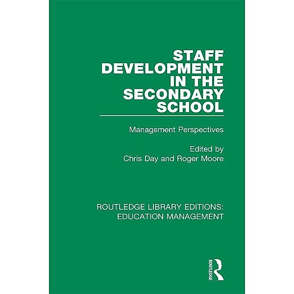 Staff Development in the Secondary School
