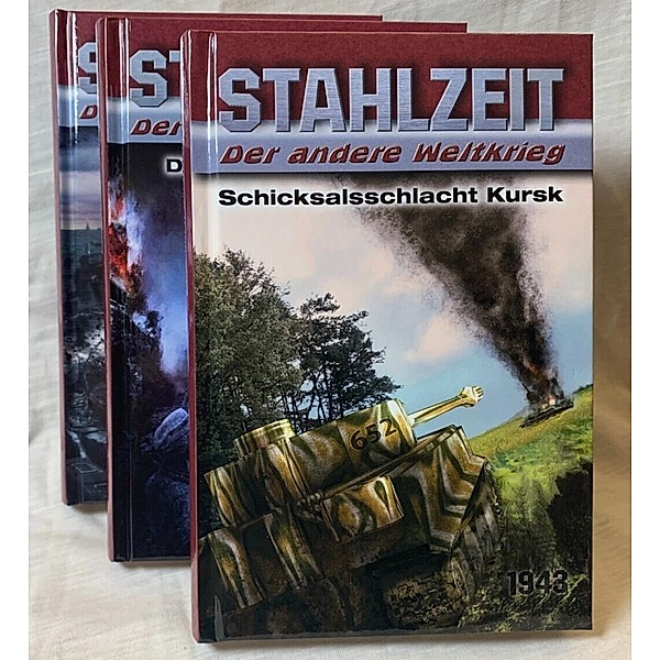 STAHLZEIT Bände 1-3: Schicksalsschlacht Kursk - Die Ostfront brennt! - D-Day: Die Invasion, Tom Zola