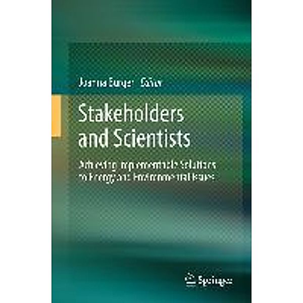 Stakeholders and Scientists, Joanna Burger