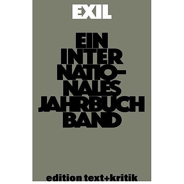 Stalin und die Intellektuellen und andere Themen / Exilforschung (DeGruyter)