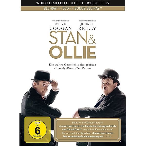 Stan & Ollie - 3-Disc Limited Collector's Mediabook, Jon S. Baird