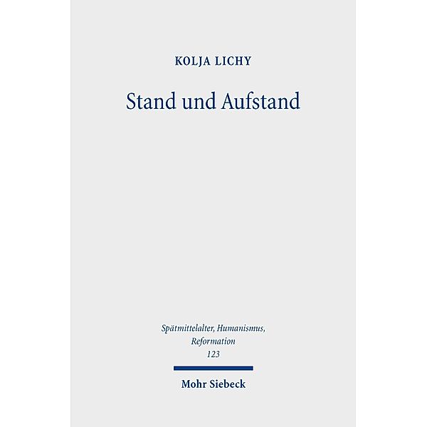 Stand und Aufstand, Kolja Lichy