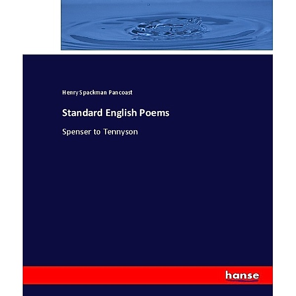 Standard English Poems, Henry Spackman Pancoast