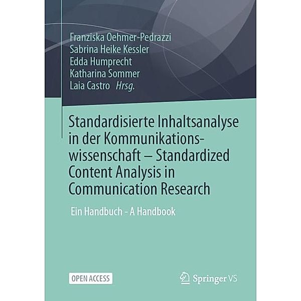 Standardisierte Inhaltsanalyse in der Kommunikationswissenschaft - Standardized Content Analysis in Communication Research