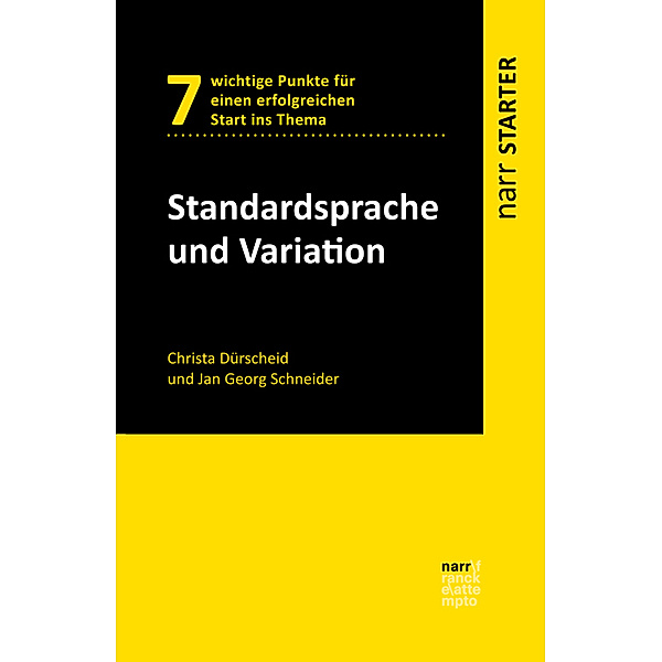 Standardsprache und Variation, Christa Dürscheid, Jan Georg Schneider