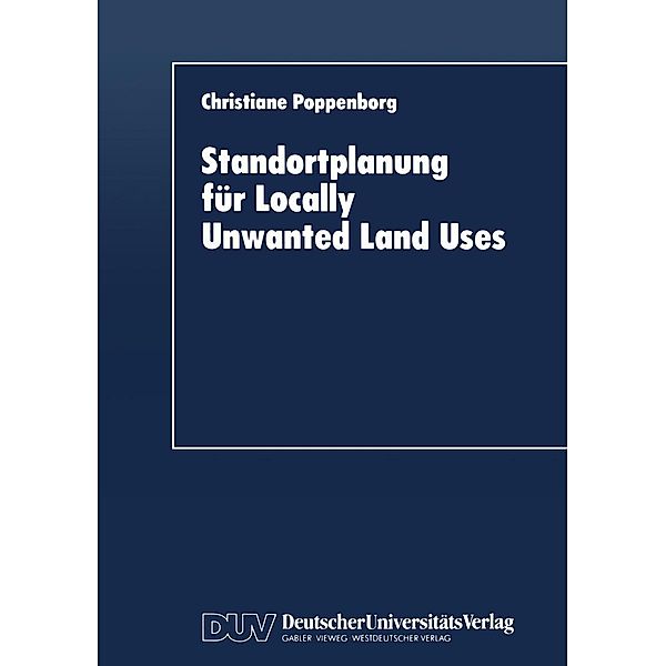 Standortplanung für Locally Unwanted Land Uses