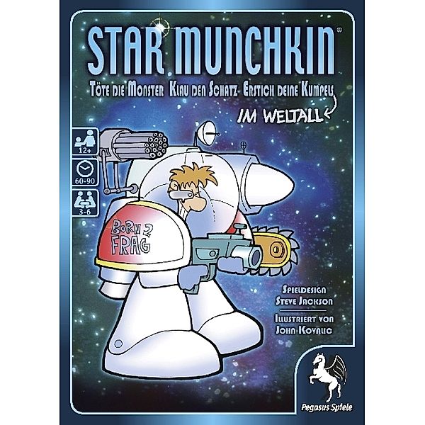 Pegasus Spiele Star Munchkin (Kartenspiel). Star Munchkin 2, Die Clown-Kriege (Spiel-Zubehör), Steve Jackson