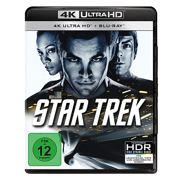 Star Trek (2009) (4K Ultra HD), Zachary Quinto,Leonard Nimoy Chris Pine