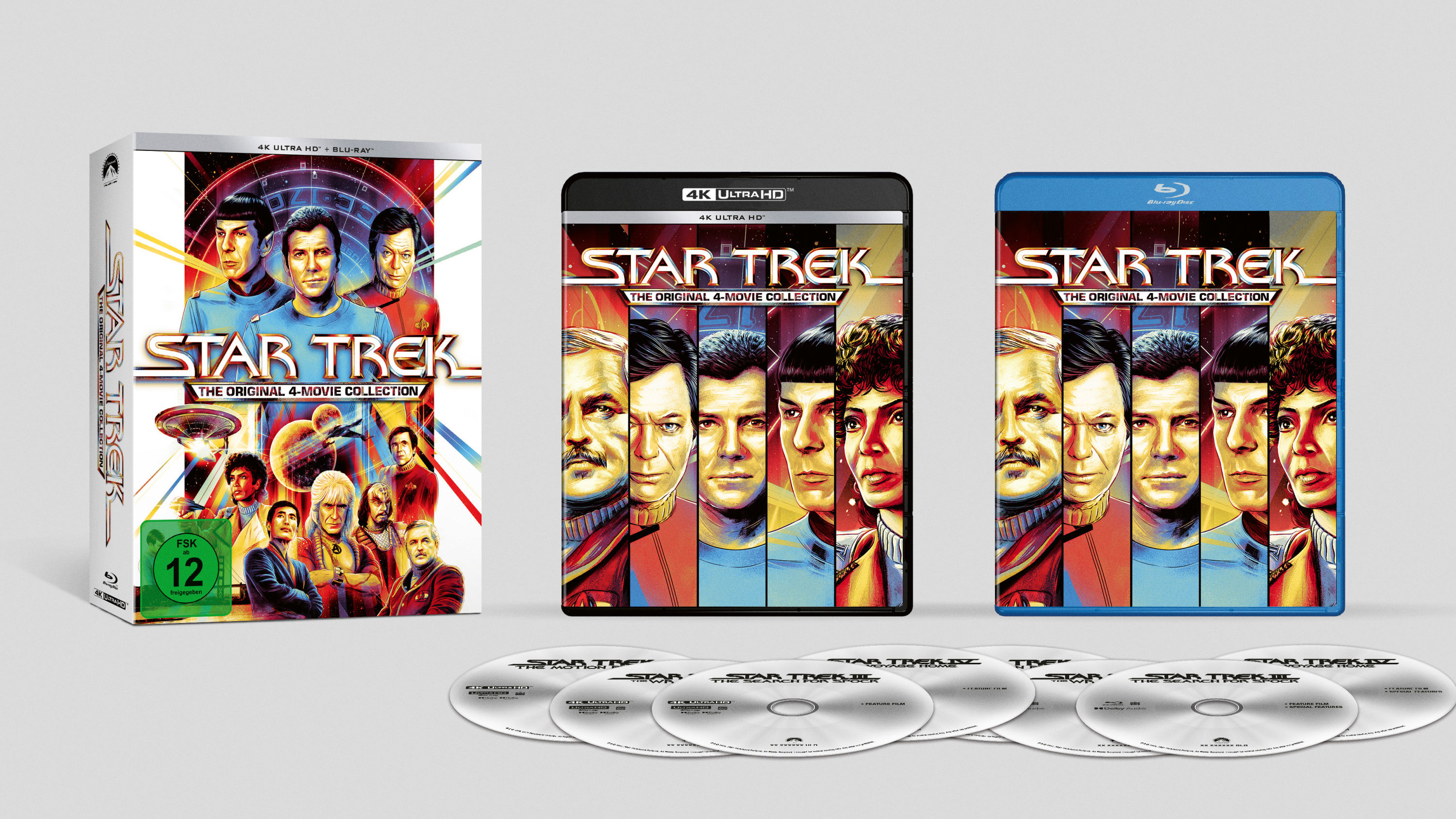 Image of Star Trek I-IV - 4-Movie Collection (4K Ultra HD)