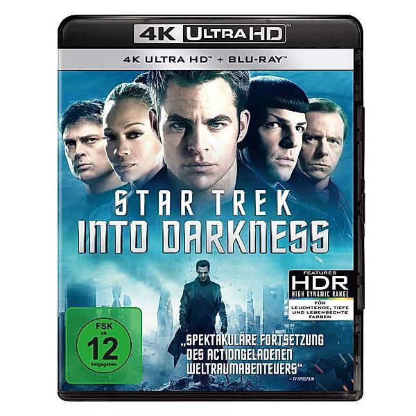 Star Trek - Into Darkness, Chris Pine Zoe Saldana John Cho