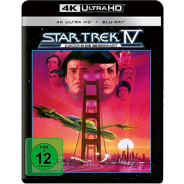 Star Trek IV - Zurück in die Gegenwart (4K Ultra HD), Leonard Nimoy,Nichelle Nichols George Takei