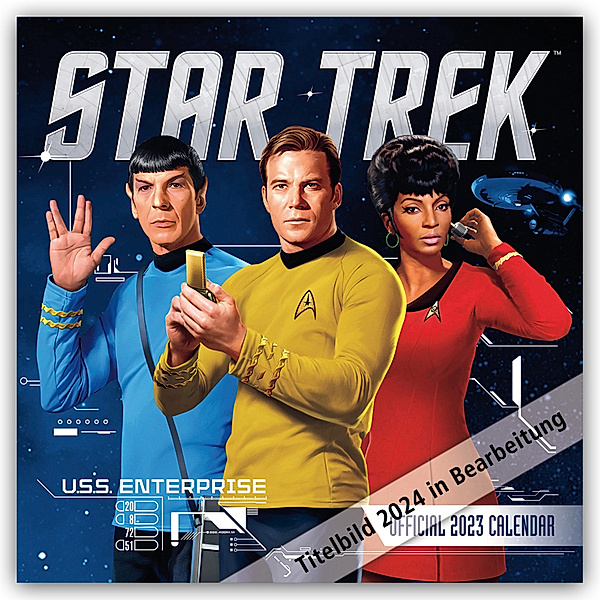 Star Trek - Offizieller Kalender 2024 - Wandkalender, Danilo Promotion Ltd
