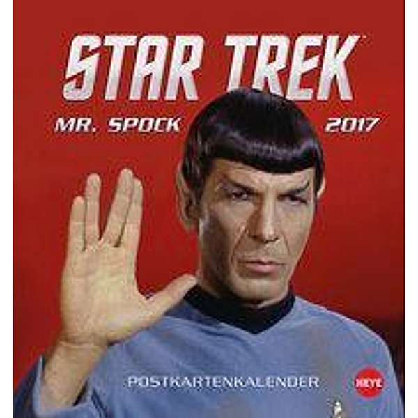 Star Trek Postkartenkartenkalender 2017