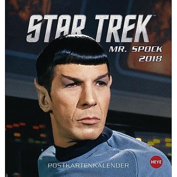 Star Trek Postkartenkartenkalender 2018