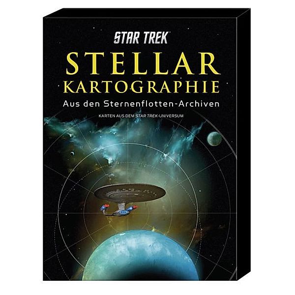 Star Trek - Stellar-Kartographie, m. 10 Sternenkarten, Larry Nemecek