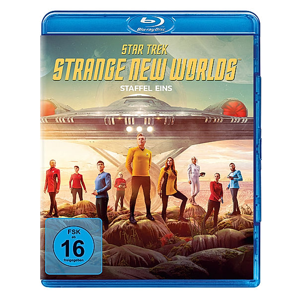 Star Trek: Strange New Worlds - Staffel 1, Ethan Peck Jess Bush Anson Mount