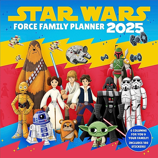 Star Wars 2025 30X30 Familienplaner