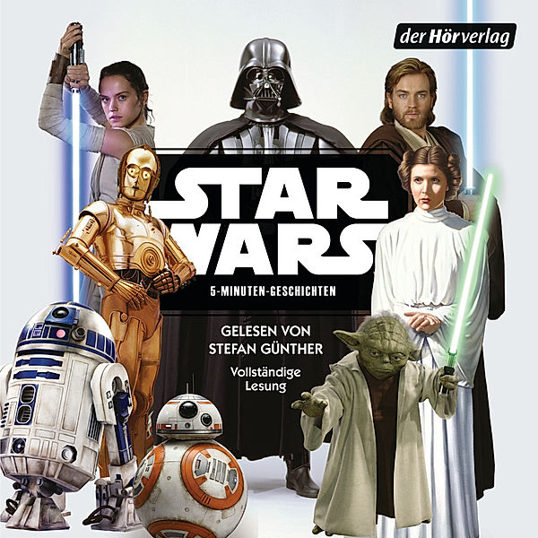 Star Wars 5-Minuten-Geschichten,1 Audio-CD, Star Wars