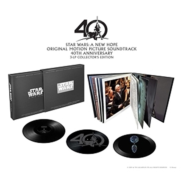 Star Wars: A New Hope-40th Anniversary Box Set (Vinyl), Ost, John Williams