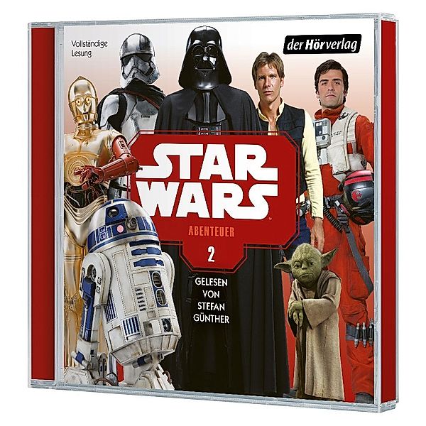Star Wars Abenteuer 2,1 Audio-CD, Walt Disney