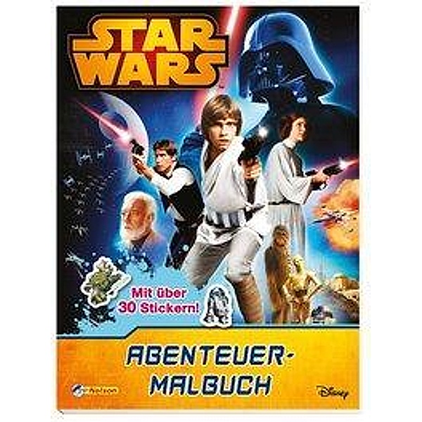 Star Wars - Abenteuer-Malbuch