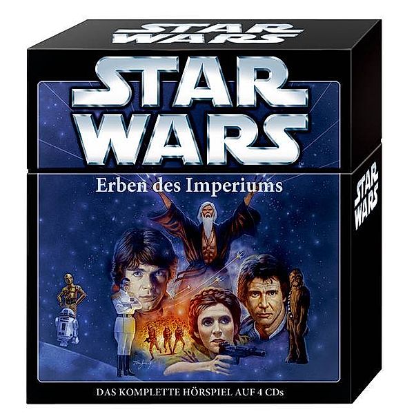 Star Wars Box. Erben des Imperiums, 4 Audio-CD, Timothy Zahn