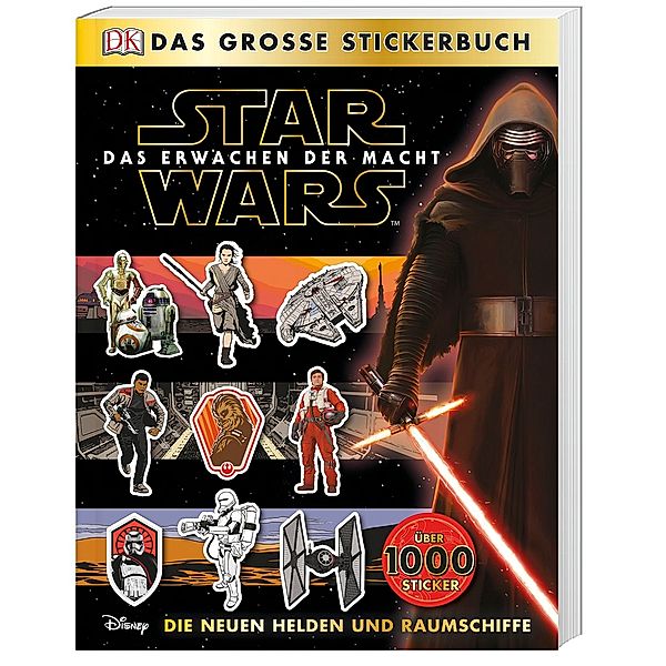 Star Wars: Das Erwachen der Macht. Das grosse Stickerbuch - Die neuen Helden und Raumschiffe