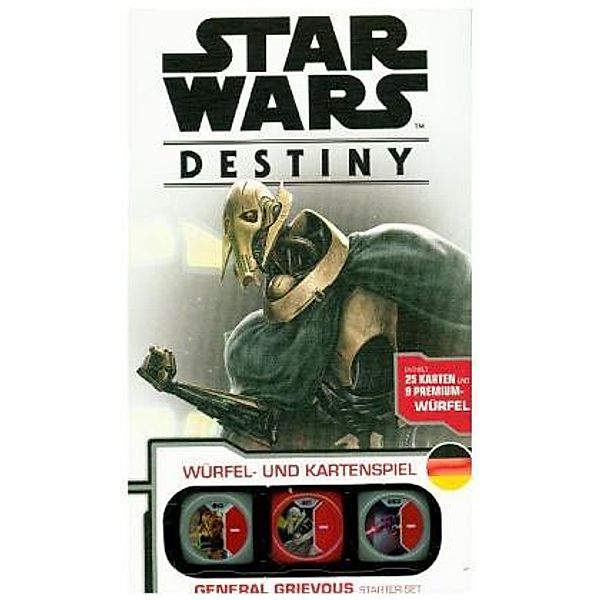 Star Wars Destiny, General Grievous Starter-Set (Spiel)