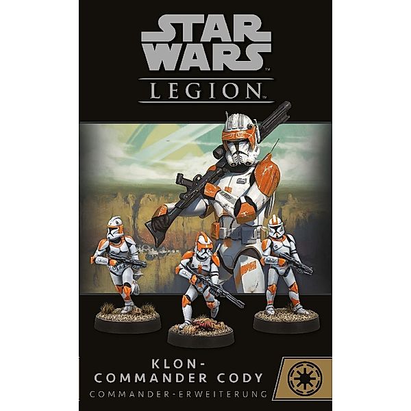 Asmodee, Atomic Mass Games Star Wars: Legion - Klon-Commander Cody, Alex Davy