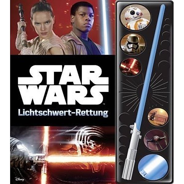 Star Wars Lichtschwert, m. Soundeffekten u. Lichtschwert