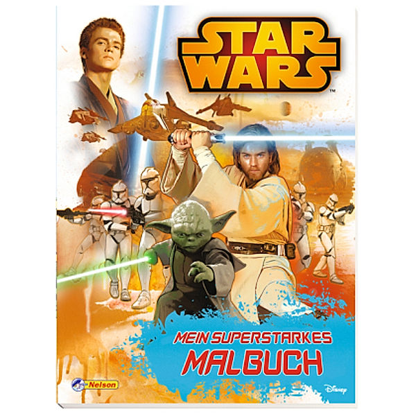 Star Wars - Mein superstarkes Malbuch