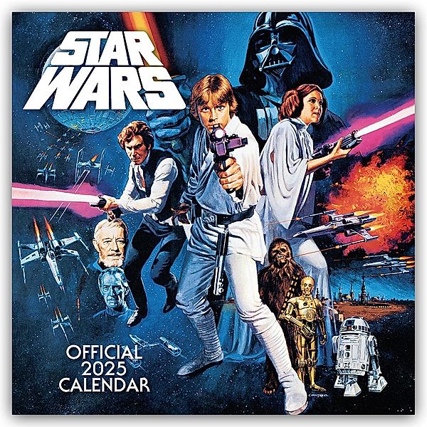 Star Wars - Official 2025 - Wandkalender, Danilo Promotion Ltd